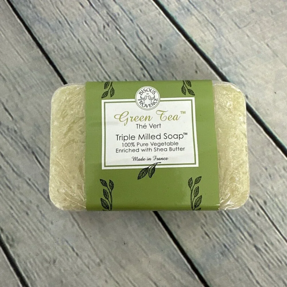 Green Tea The Vert Triple Milled Soap, Trader Joe / Bisous of Provence